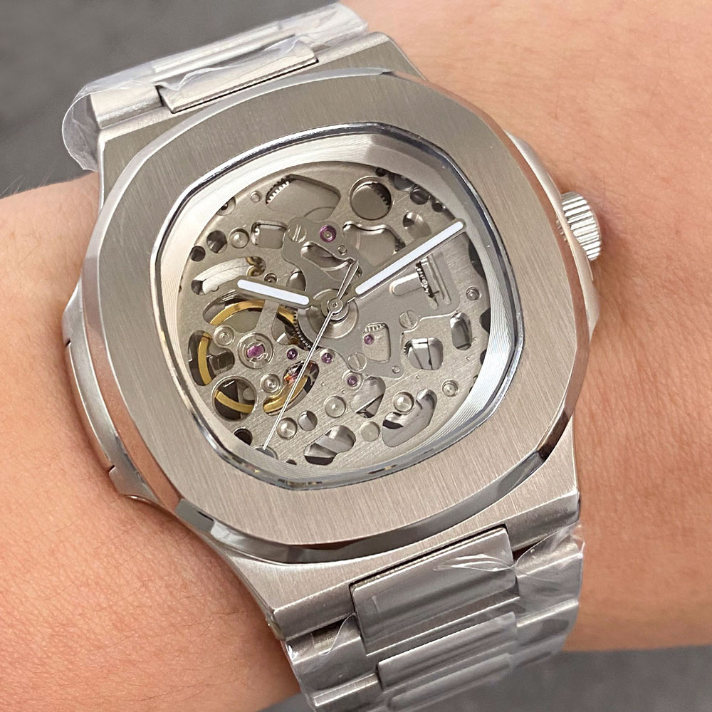 Patek Philippe Watch Nautilus - Relógio Tandorio 40mm com vidro de