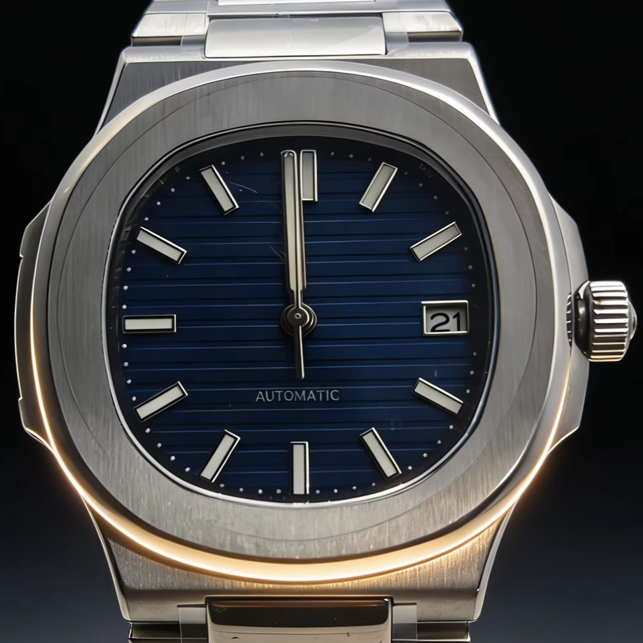 Patek Philippe Watch Nautilus - Relógio Mecânico Automático NH35 Masculino 40mm