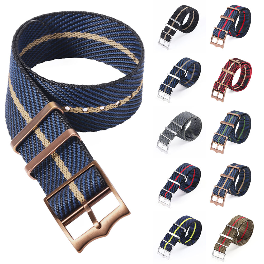 Nato Strap Nylon - Pulseira de relógio de lona de