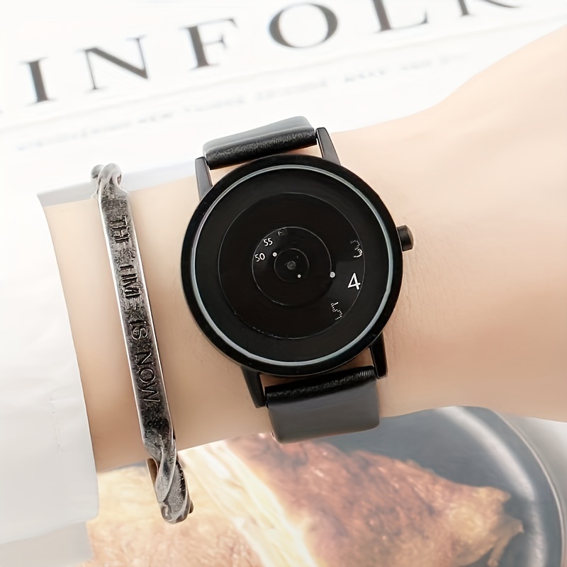 1pcblack tecnologia edição cor - Canvas Strap Watch avaliação e preço