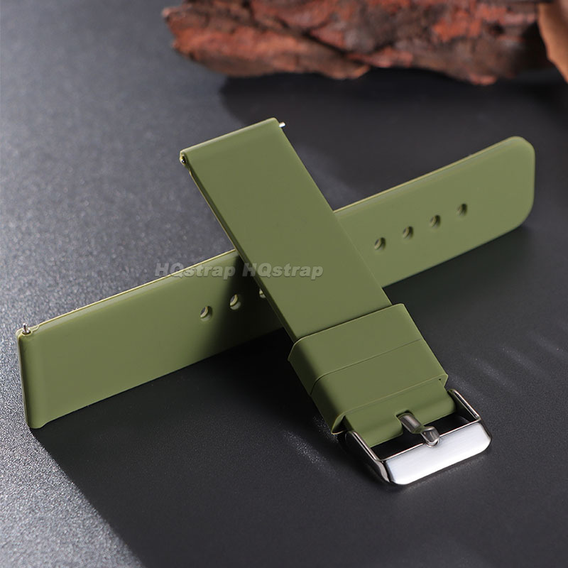 Pulseira de silicone 12mm 14mm - Canvas Strap Watch avaliação e preço