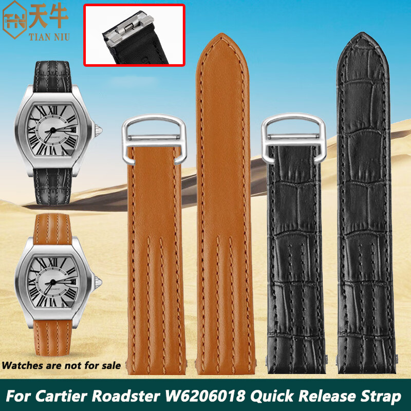 Pulseira de Couro e Nylon de L - Leather Strap Quick Release avaliação e preço