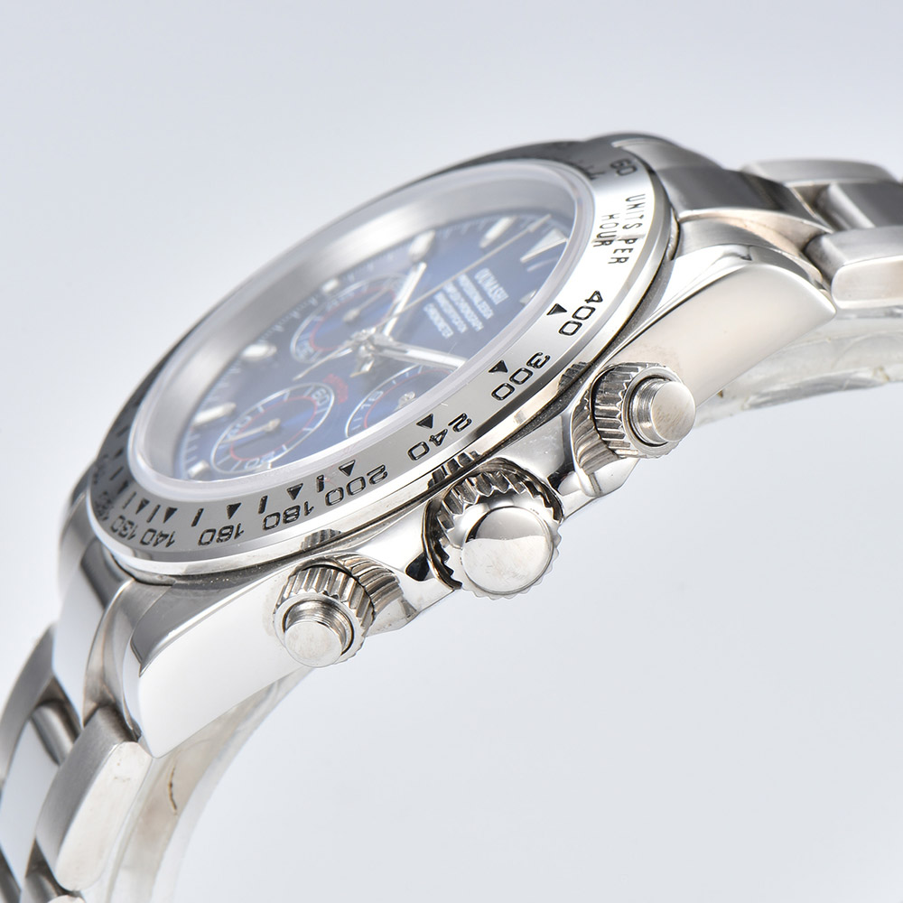 Relógios de luxo VK63 com vidr - Stainless Bracelet Diver avaliação e preço
