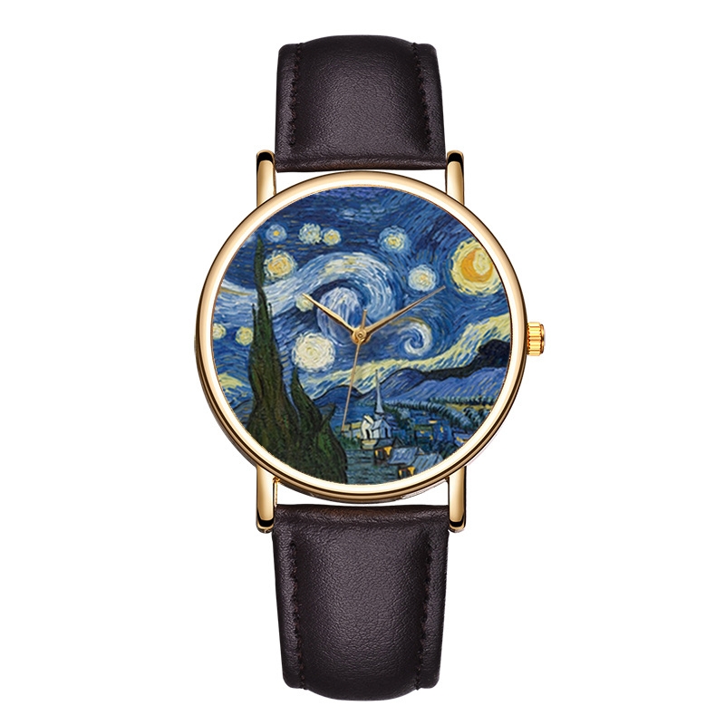Relógios com Mostrador de Pint - Leather Watch Band Men avaliação e preço