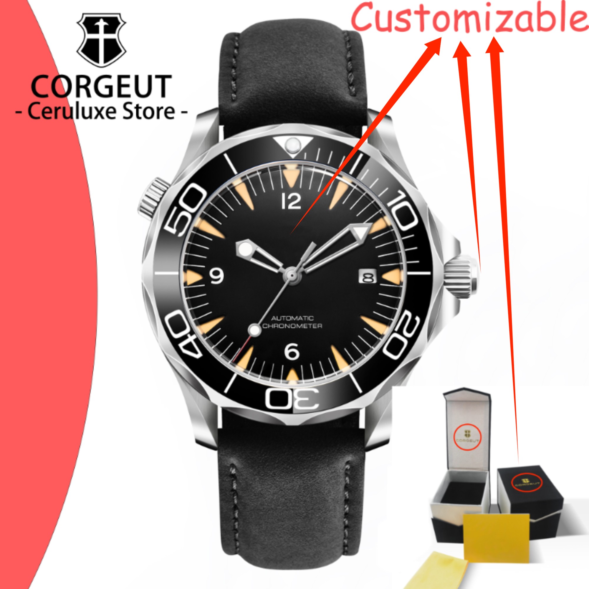 Relógios Mecânicos Automáticos - Stainless Bracelet Diver avaliação e preço